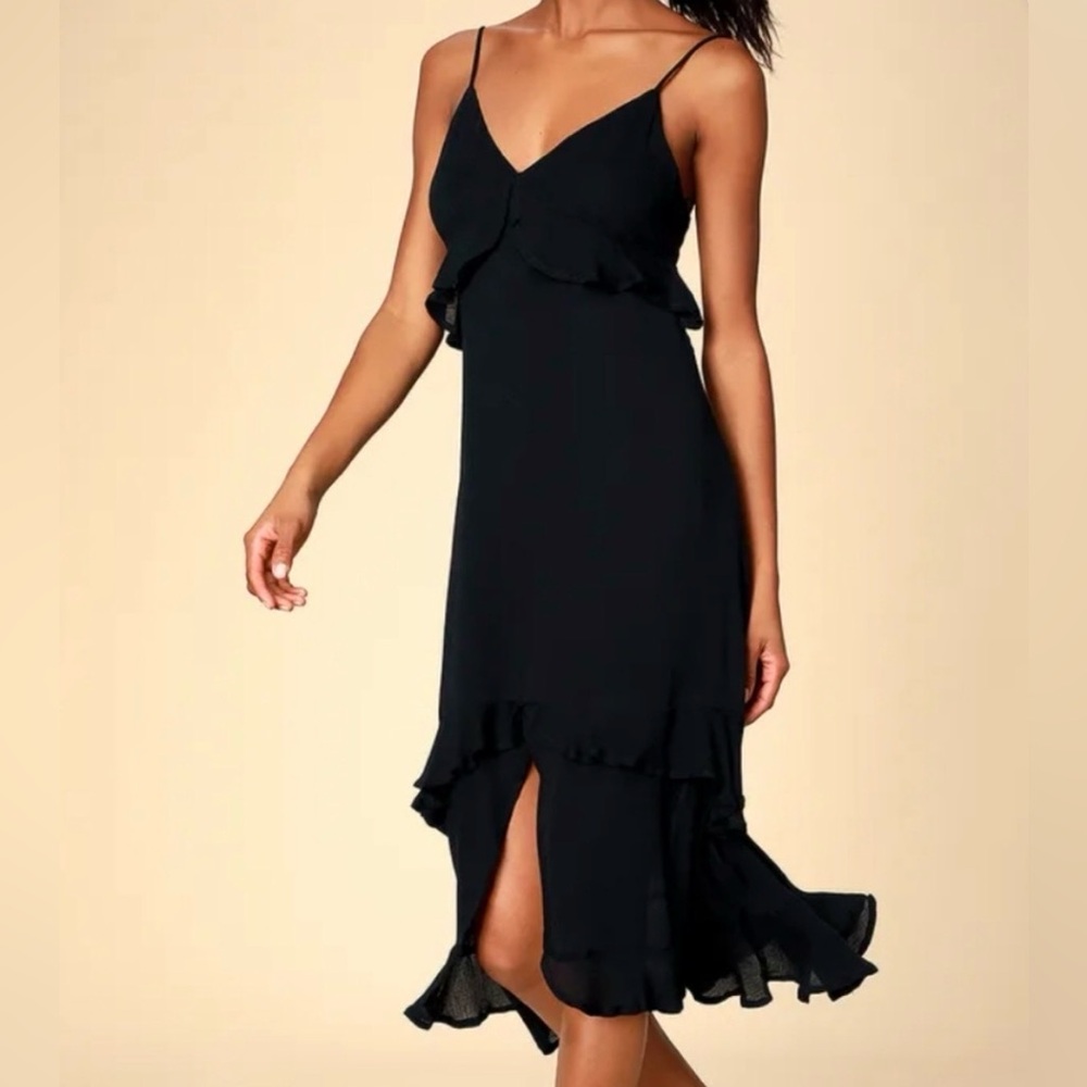 Lulus Black Cocktail Dress